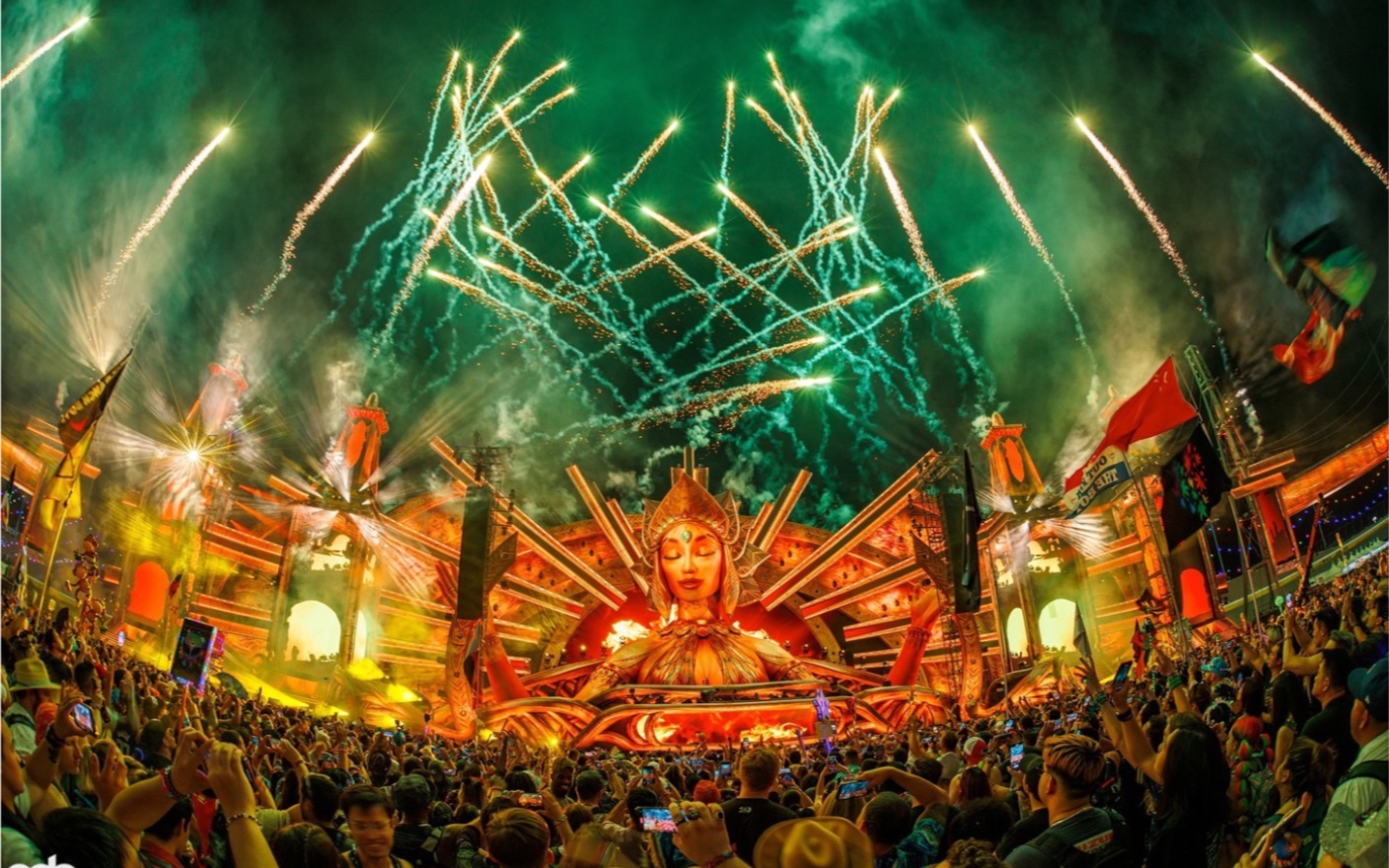 【1080P超清】2023EDC拉斯维加斯电音节 世界百大DJ现场打碟 EDC Las Vegas 2023哔哩哔哩bilibili