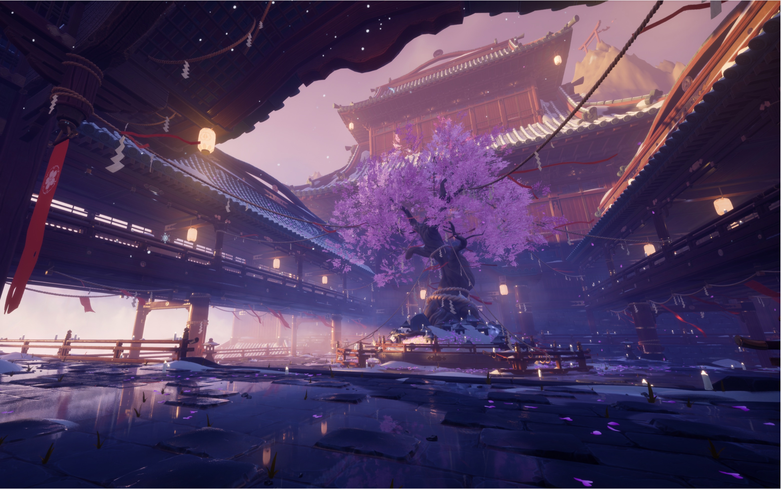 【UE4】ue4个人独立关卡制作展示《镜花雪月》哔哩哔哩bilibili