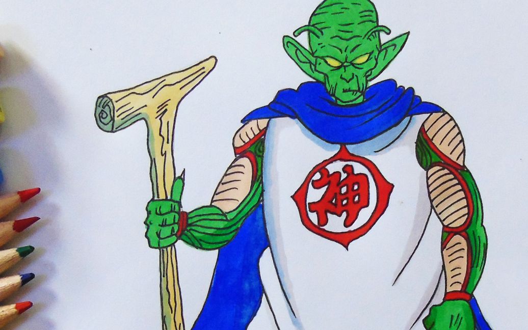 七龙珠天神角色画法