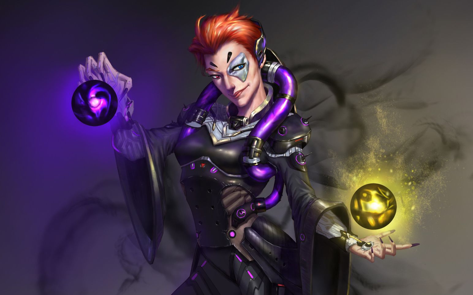 守望先锋kephrii我c位莫伊拉今天就是要手撕双飞carry全队35杀金牌