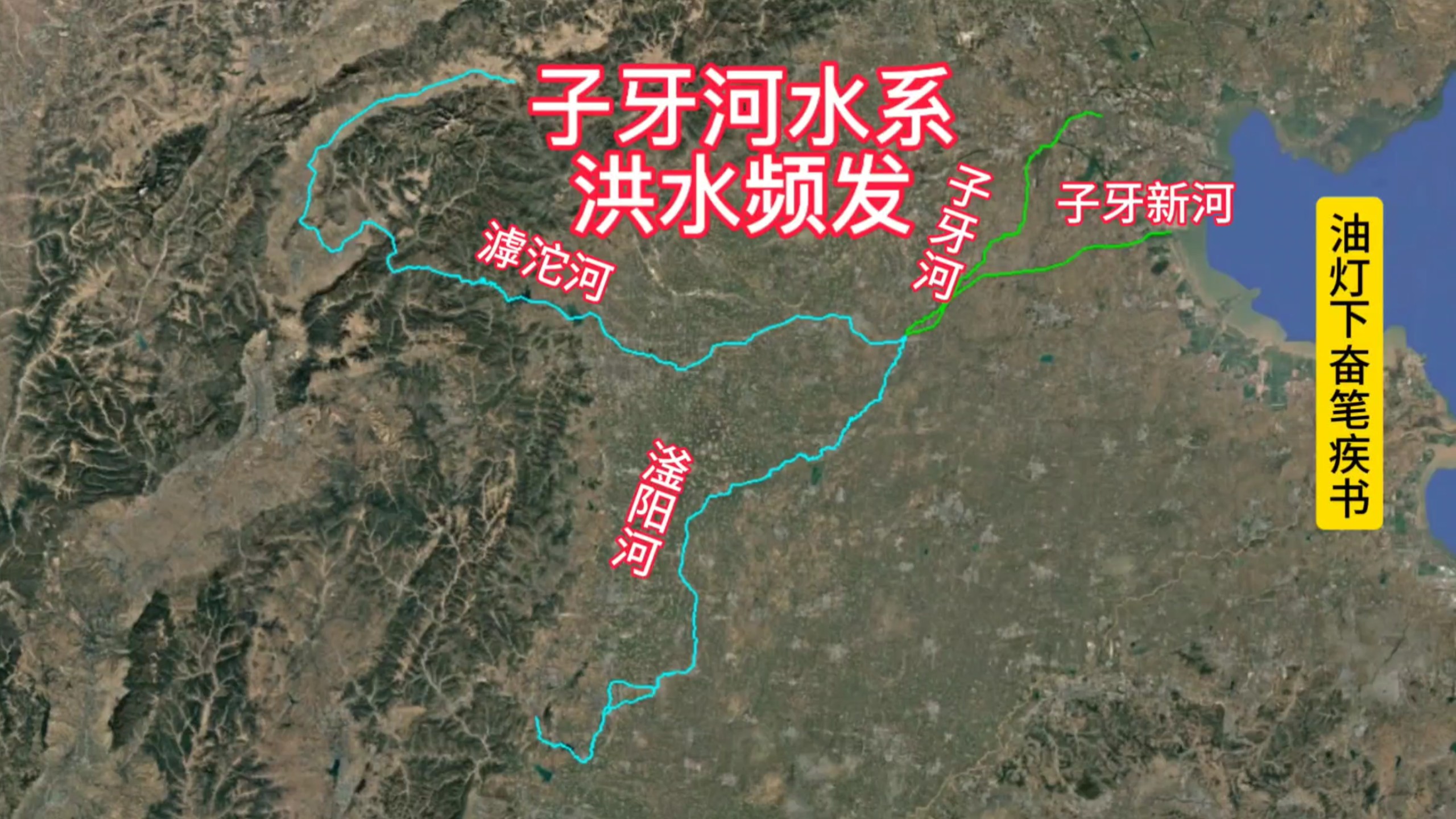 一个视频分清子牙河滹沱河滏阳河