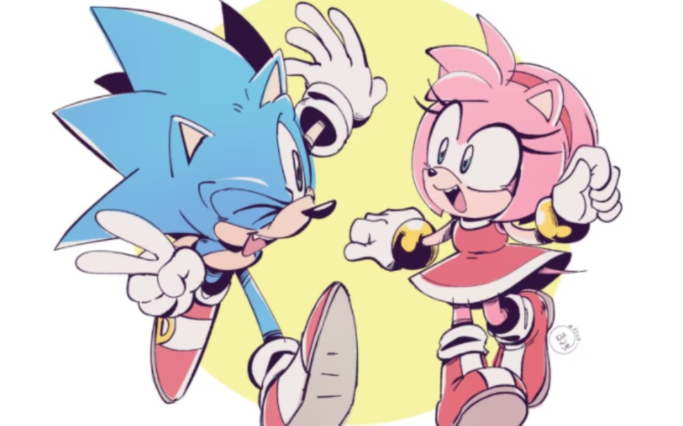 sonic and amy图片