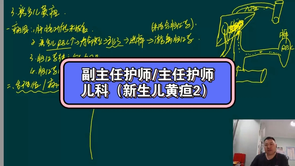 儿科(新生儿黄疸)副主任护师主任护师课程,评论留言领资料课程免费学习哔哩哔哩bilibili