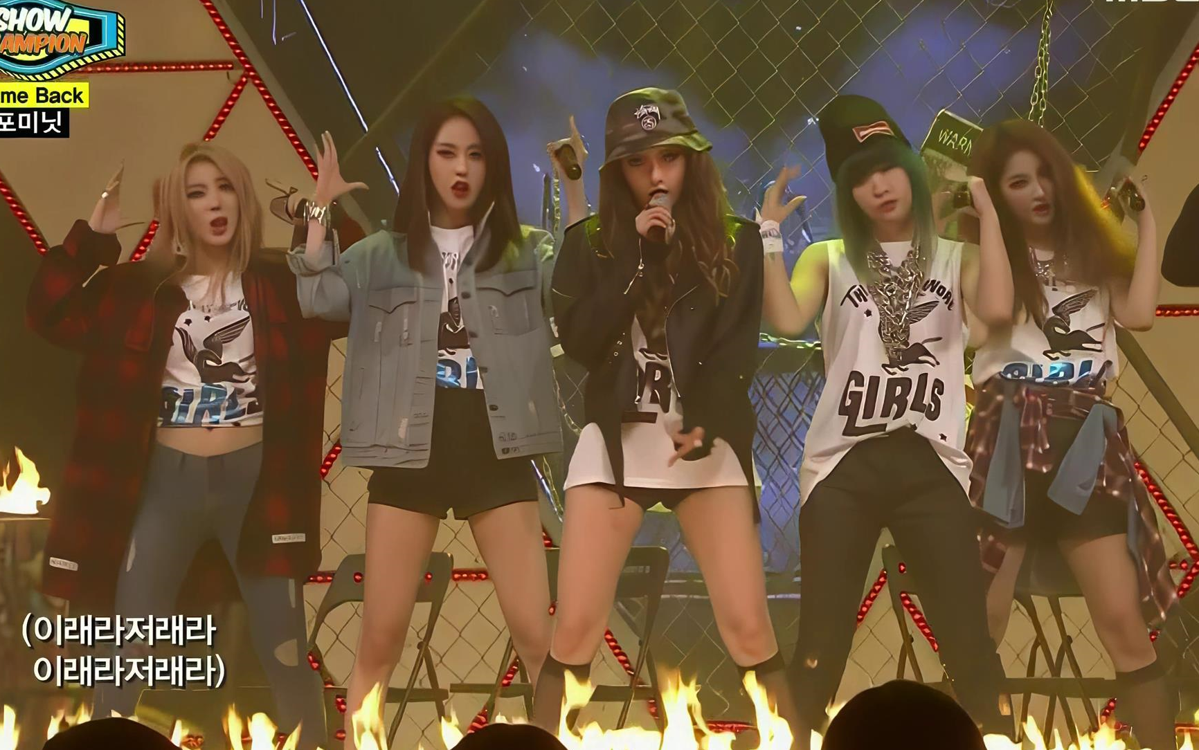 【4K 舞台】4MINUTE《 Cut It Out 》MBC Music Show Champion 20150211哔哩哔哩bilibili