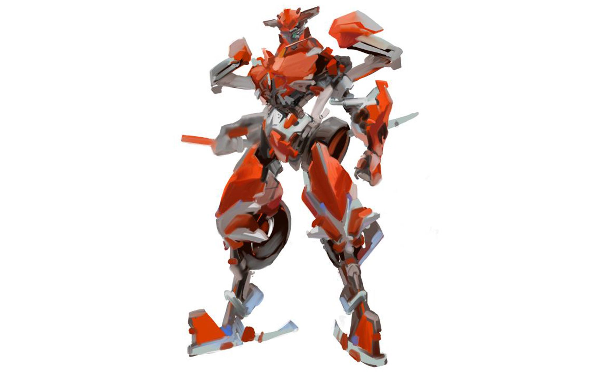 【板绘】变形金刚 下——北京壹加壹画室_哔哩哔哩