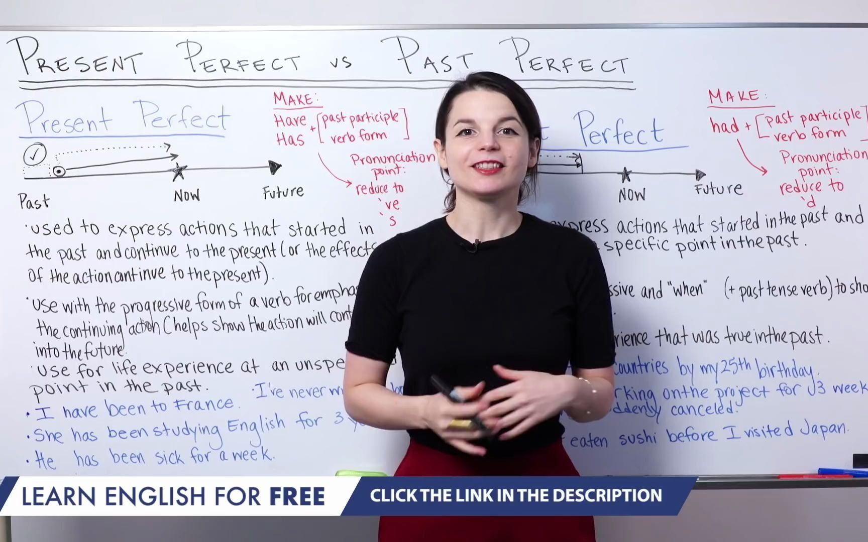 [图]Present Perfect Tense vs Past Perfect Tense Learn English Grammar