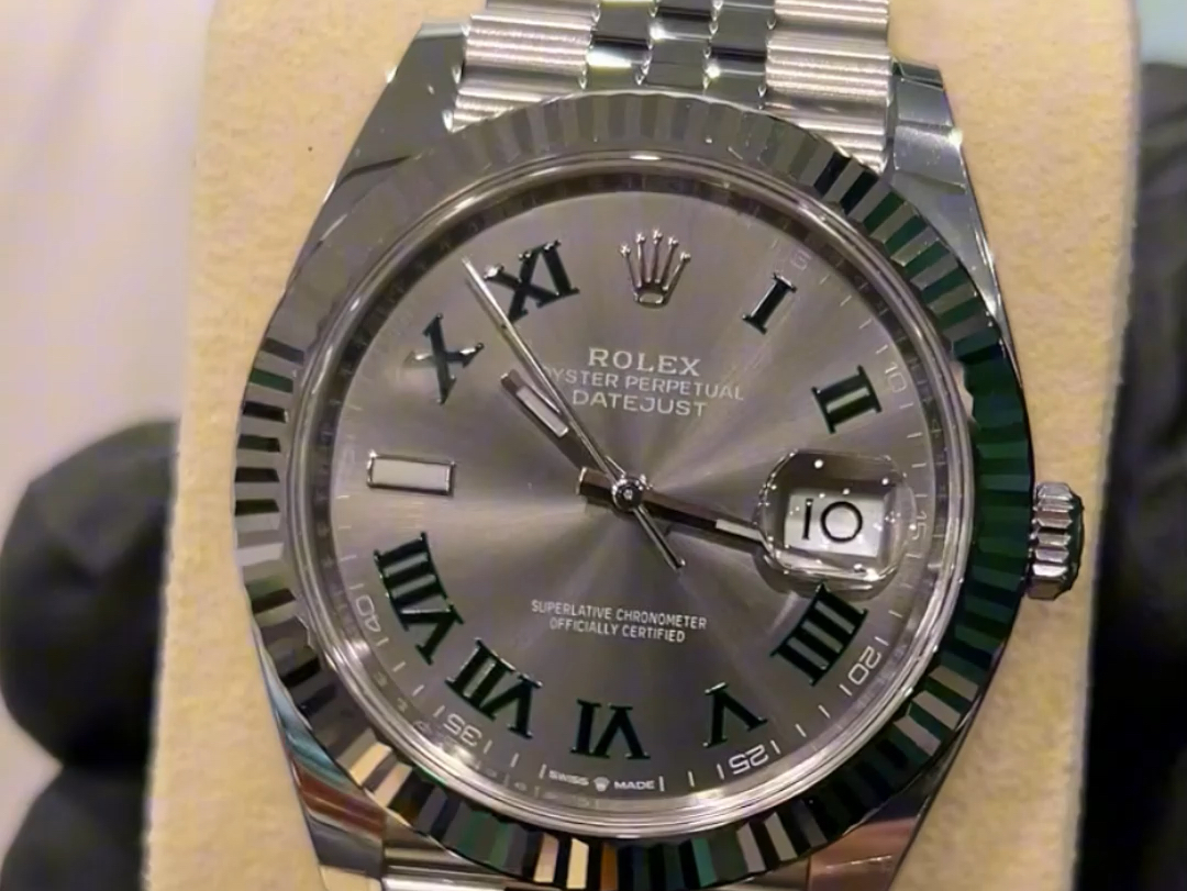 劳力士126334灰盘绿罗马欧洲价格!劳力士日志型灰盘绿罗马是哪一款!