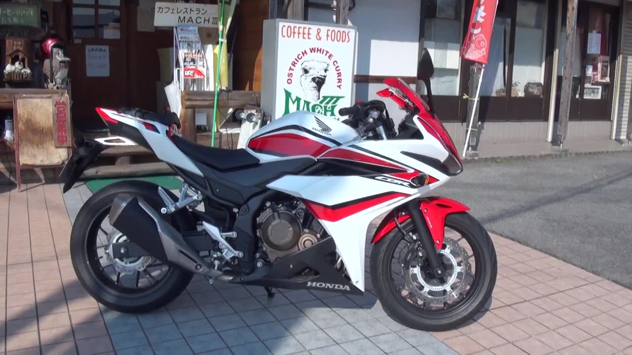 一二三渡辺先生~2018年本田cbr400r