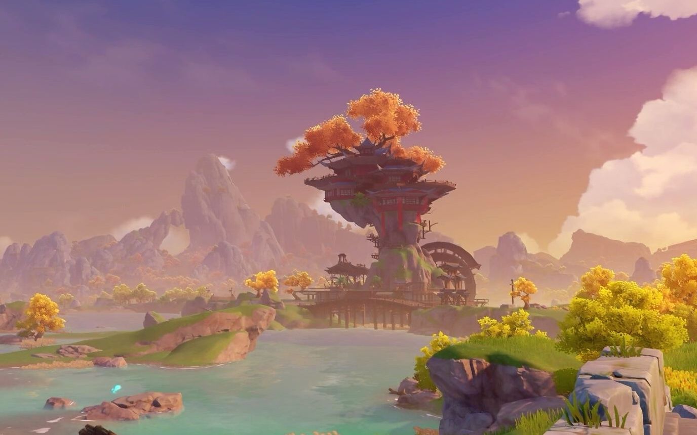 原神延时摄影《璃月篇》