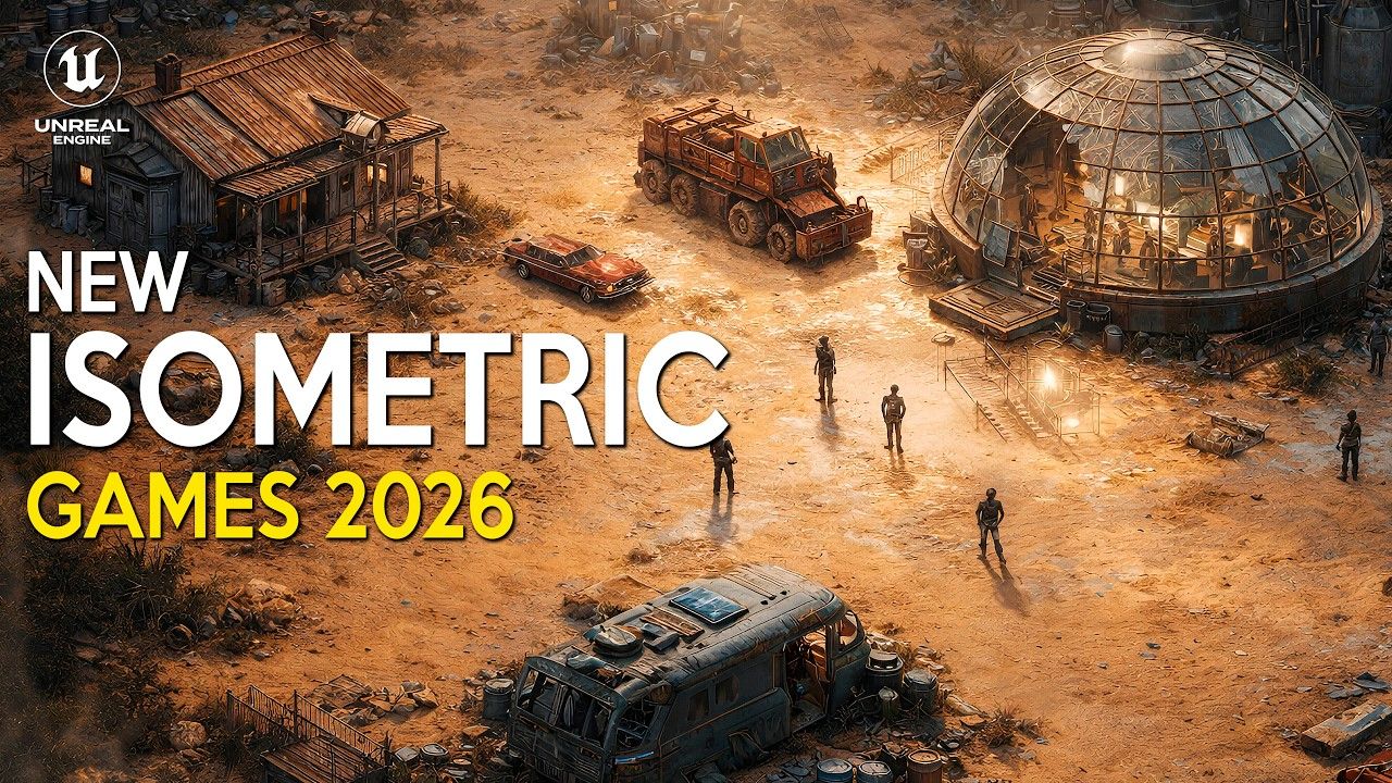 2026 年和 2027 年即将推出的最独特的单人等距视角战术策略角色扮演游戏游戏