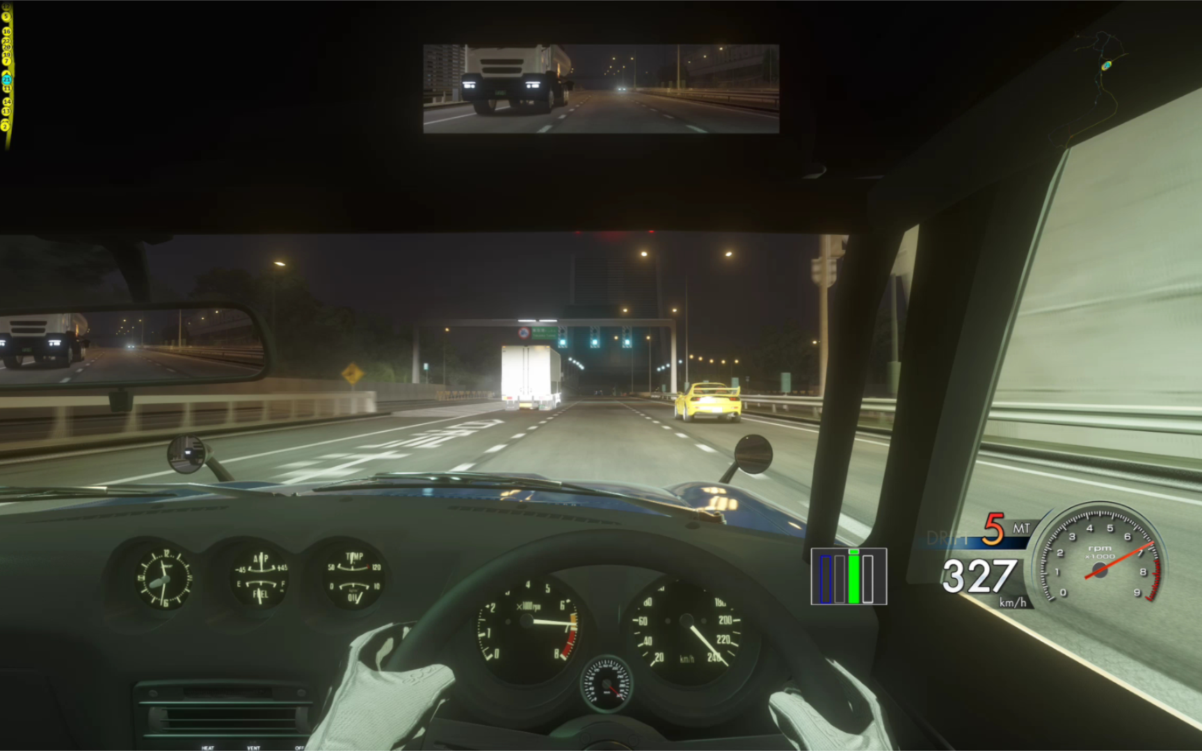 [ac]神力湾岸,恶魔z到330公里,很漂,有虚位的感觉,难怪撞那么多次车