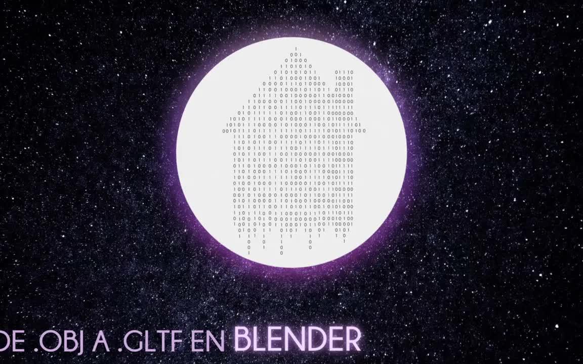 iBlender中文版插件 glTF教程从 BLENDER 导出 3D 模型为 GLTFBlender哔哩哔哩bilibili