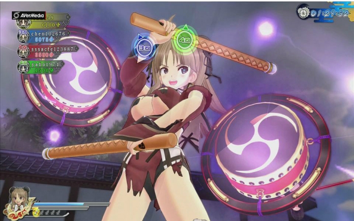 闪乱神乐ev莲华4人乱战2016011901