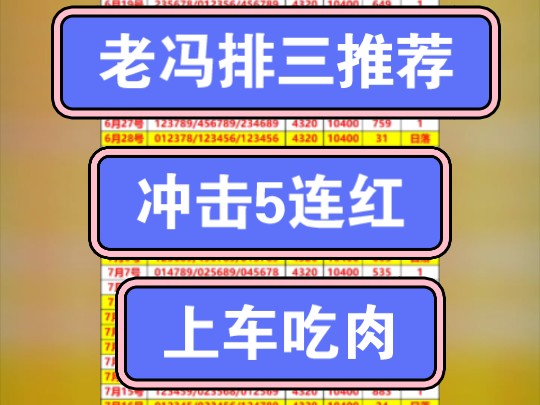 老冯排三推荐,今日冲击5连红,继续拿捏主任,兄弟们速度上车吃肉哔哩哔哩bilibili