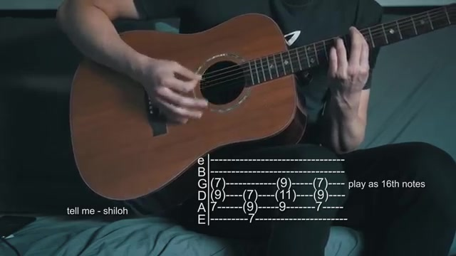 How to Play Losing Interest - Shiloh - Guitar Tabs 