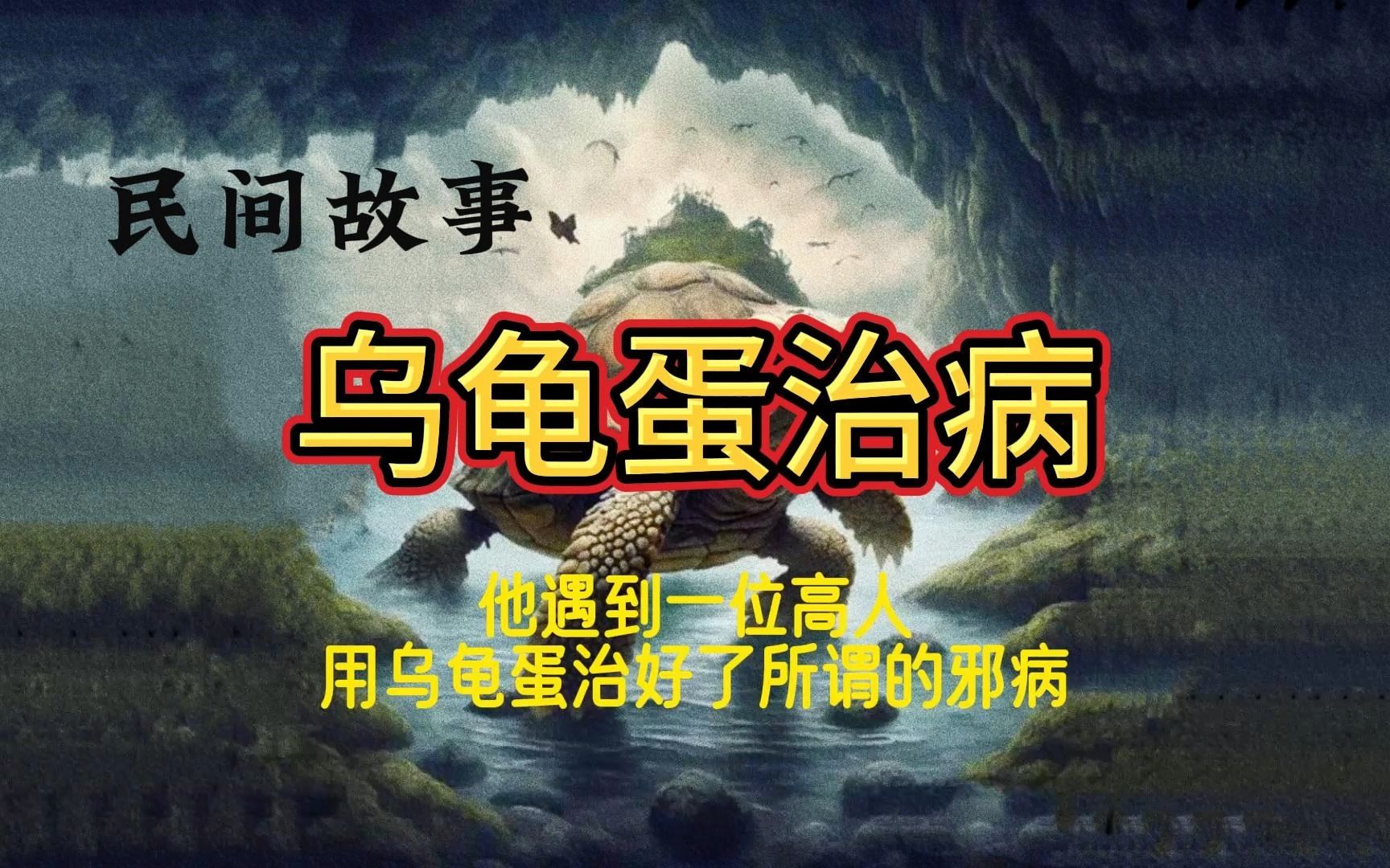 【民间故事】他遇到一位高人,用乌龟蛋治好了所谓的邪病哔哩哔哩bilibili