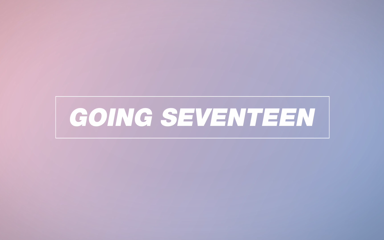 [图]【SEVENTEEN】【官方中字】GOING SEVENTEEN 2017（全）