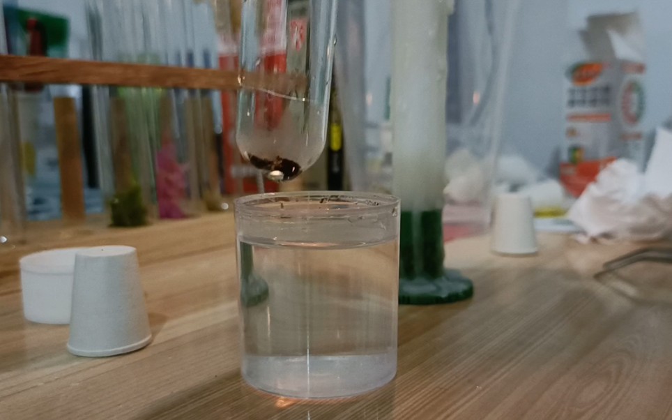 化学实验振荡试管视频