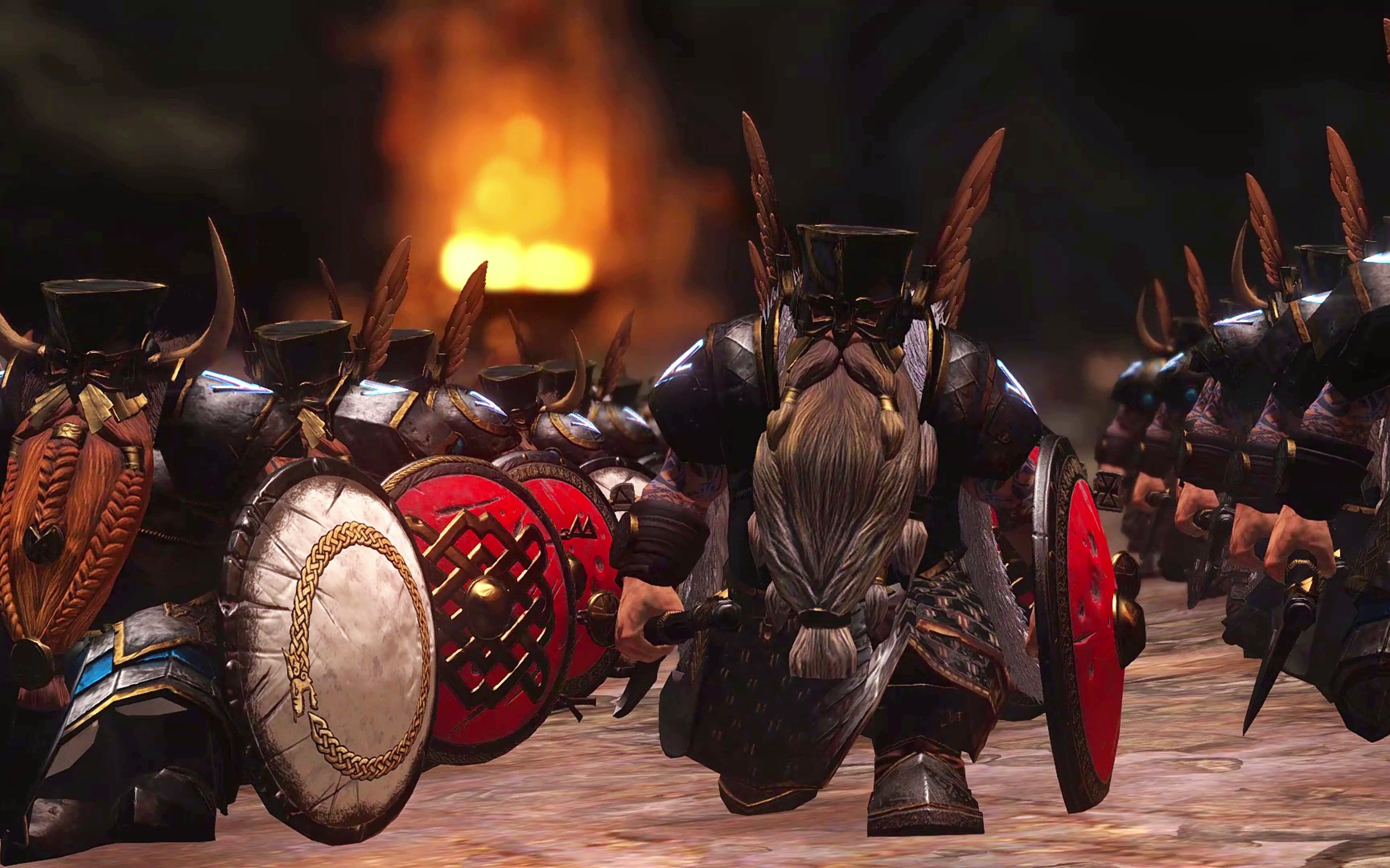 战锤3全面战争mod电影视频: 诺斯矮人雄霸独龙城