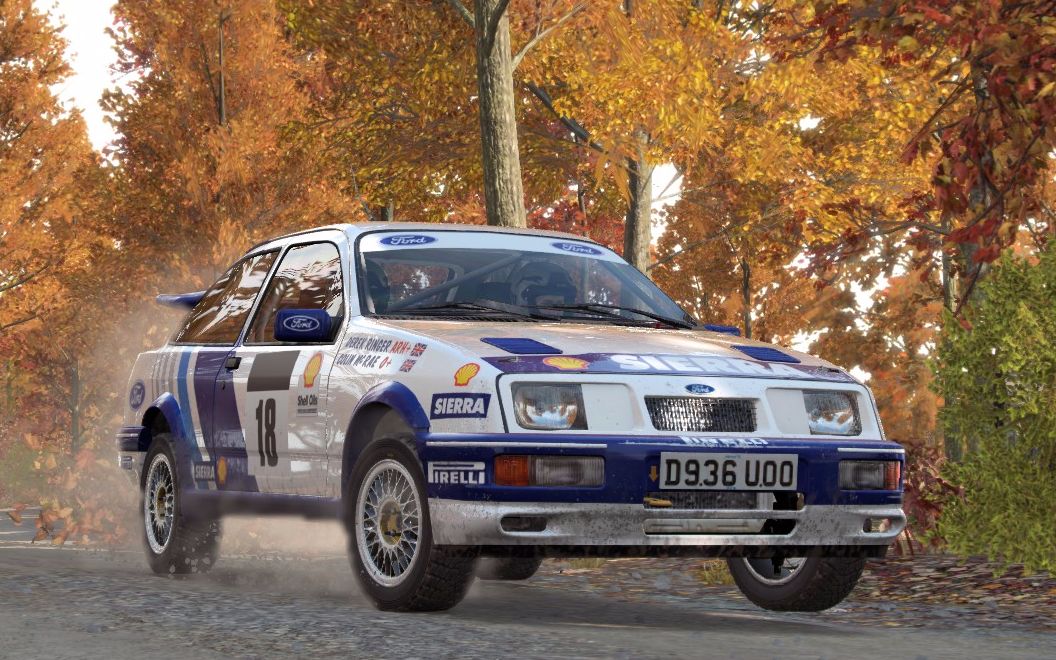 尘埃4 福特sierra cosworth rs500 密歇根站 电影视角