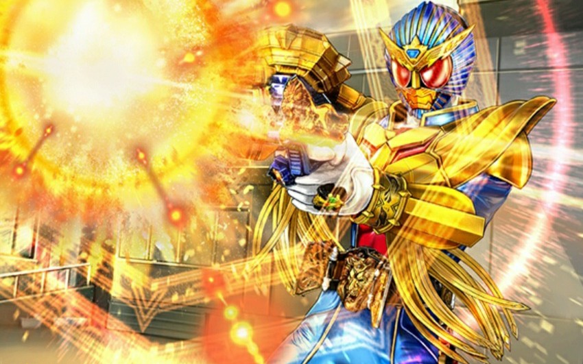 假面骑士城市大战假面骑士beast马猴烧酒兽爷hyper形态实战录屏