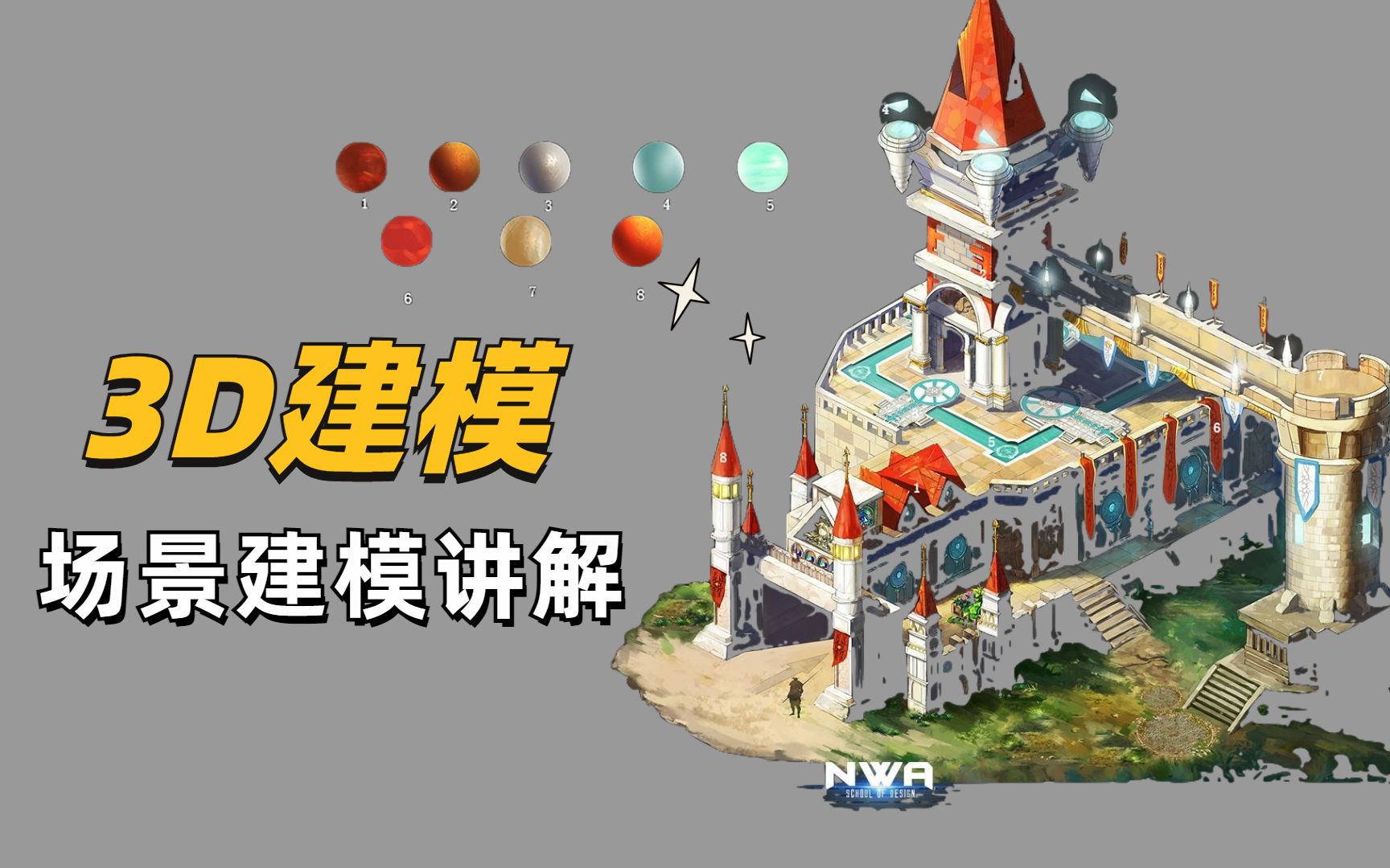 【3d建模】场景建模讲解