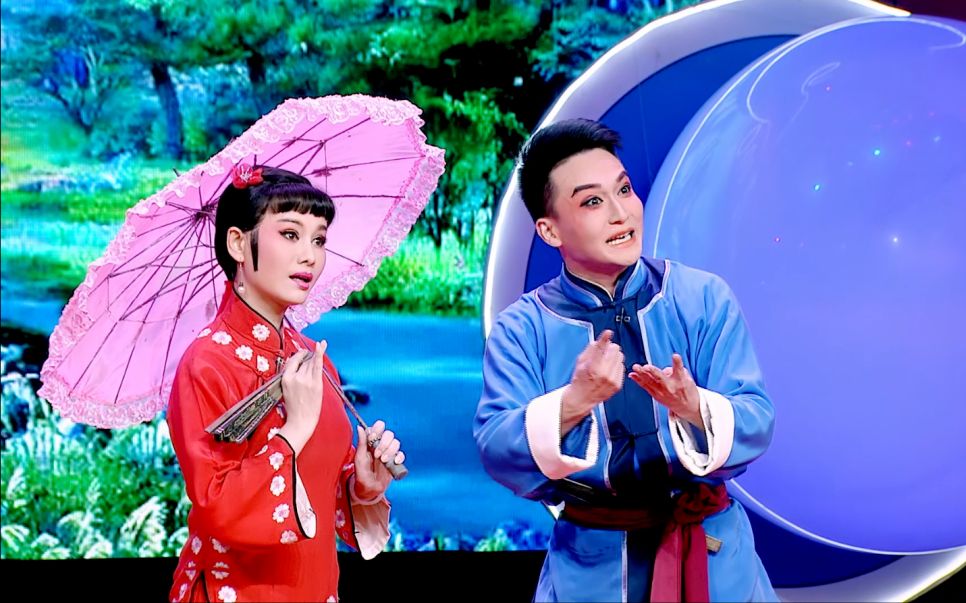 [hbtv戏码头] 楚剧 《推车赶会》选段 (表演:夏青玲,余维刚)