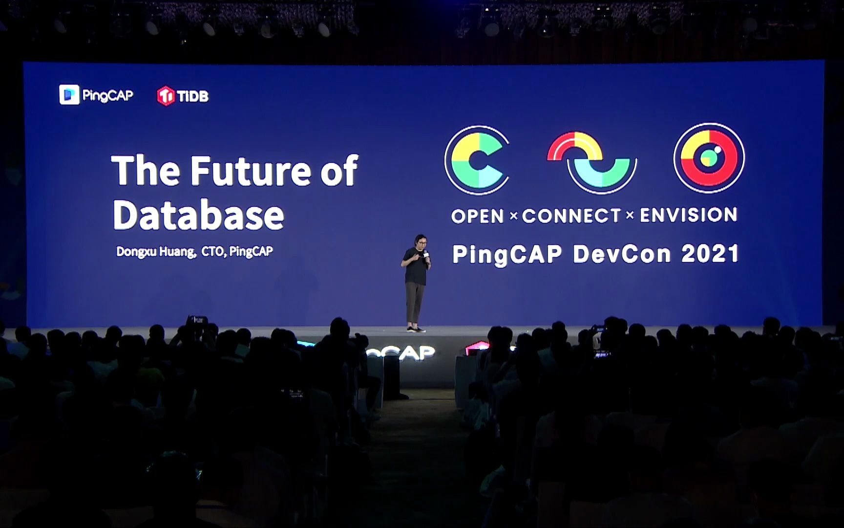 【PingCAP DevCon 2021】主论坛演讲:黄东旭The Future of Database哔哩哔哩bilibili