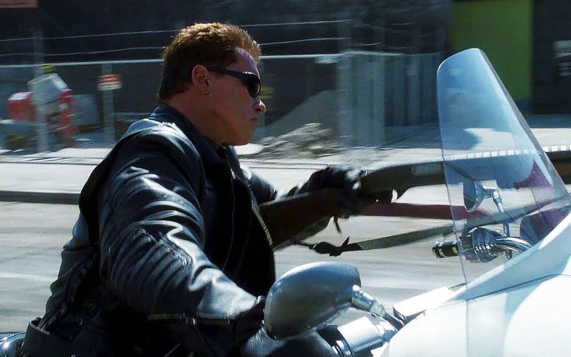 t-850 vs t-x《终结者3》追逐戏cut