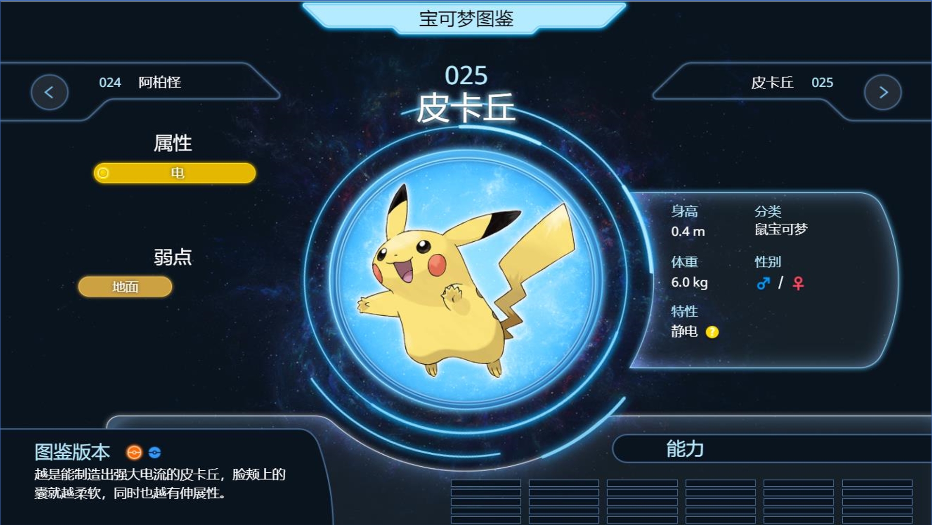 宝可梦图鉴25:不是所有皮卡丘都能成为皮神_哔哩哔哩_bilibili