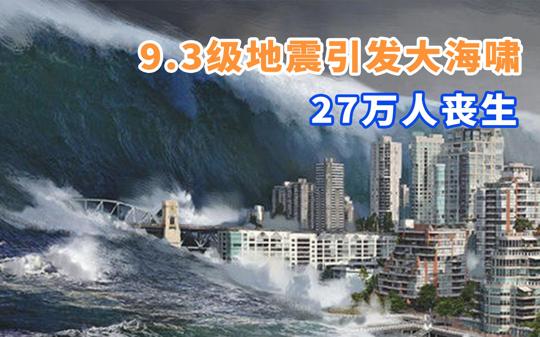 16年前的印度洋9.3级大地震,究竟为何引发超级大海啸?纪录片哔哩哔哩bilibili