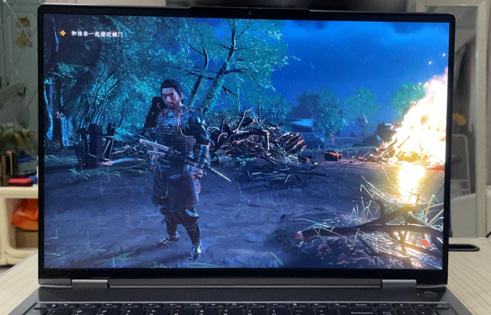 [r7 5800h 3060]黑神话悟空马上发售了,用对马岛来测试下笔记本性能够