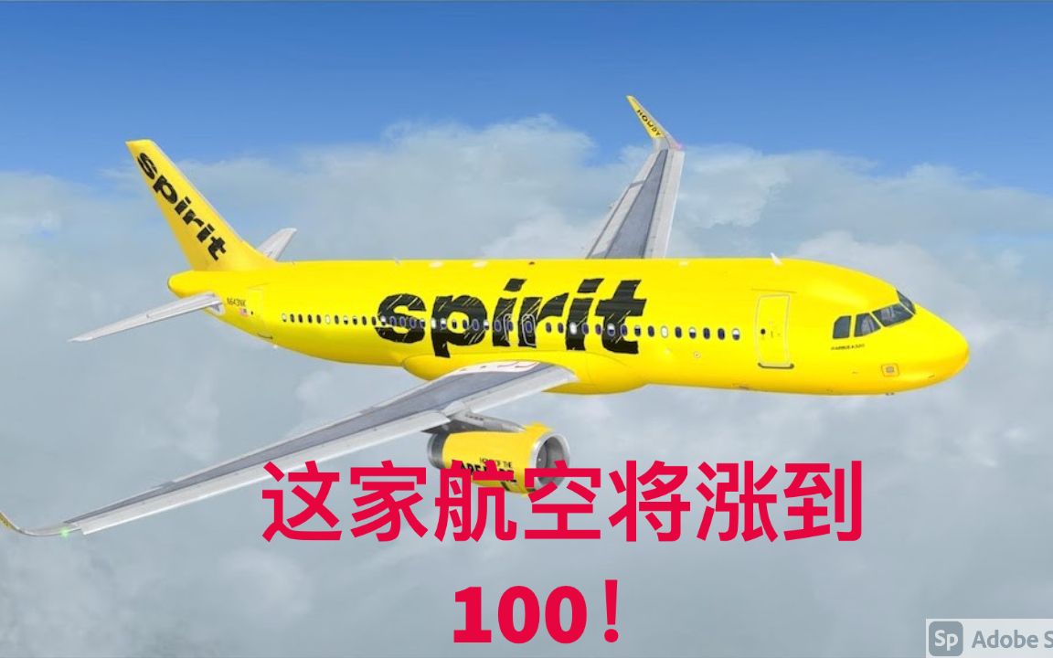 这家航空公司Spirit可以翻十倍?航空业未来展望哔哩哔哩bilibili