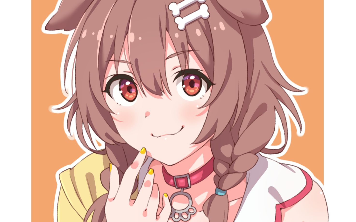 戌神沁音下播前变魔术的面包狗