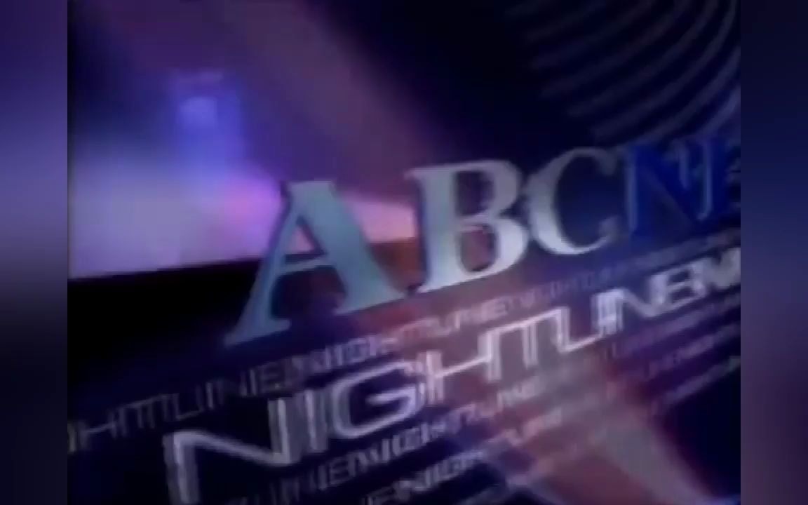 [图]【放送文化】ABC（美国广播公司）夜线新闻（Nightline）历年片头（1986-Today）