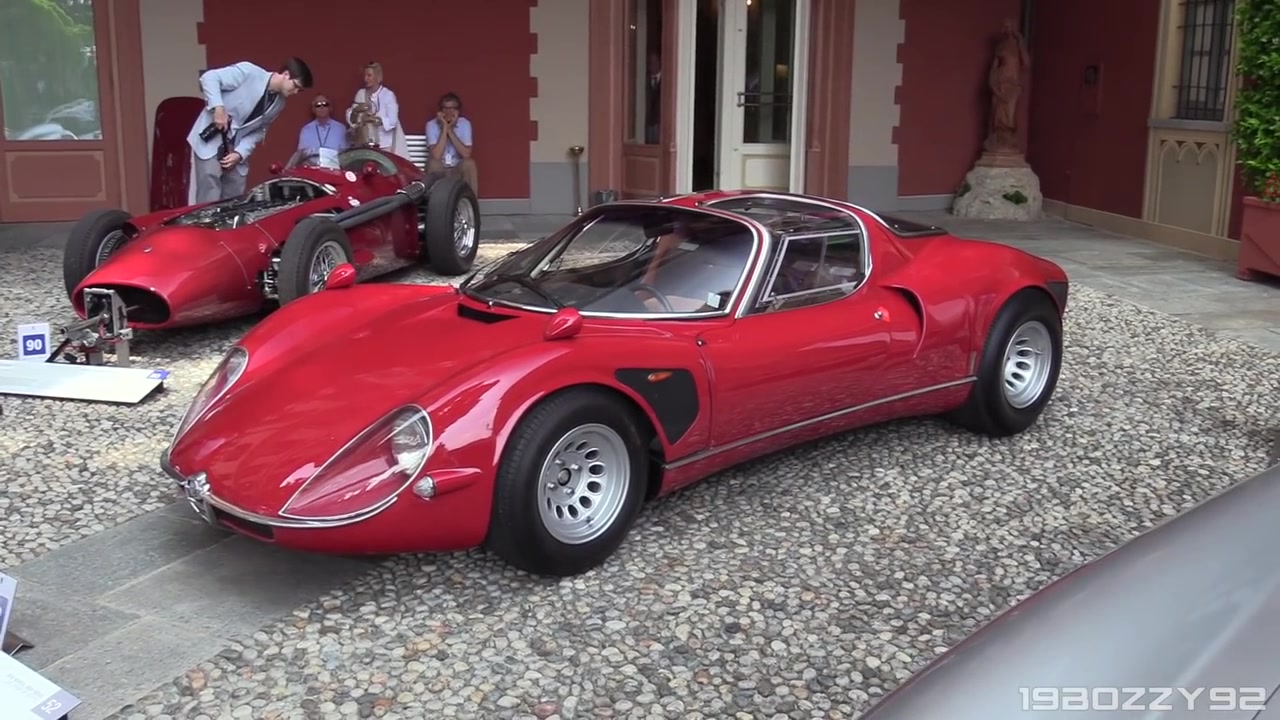 【老爷车】1968年款阿尔法-罗密欧  33 stradale