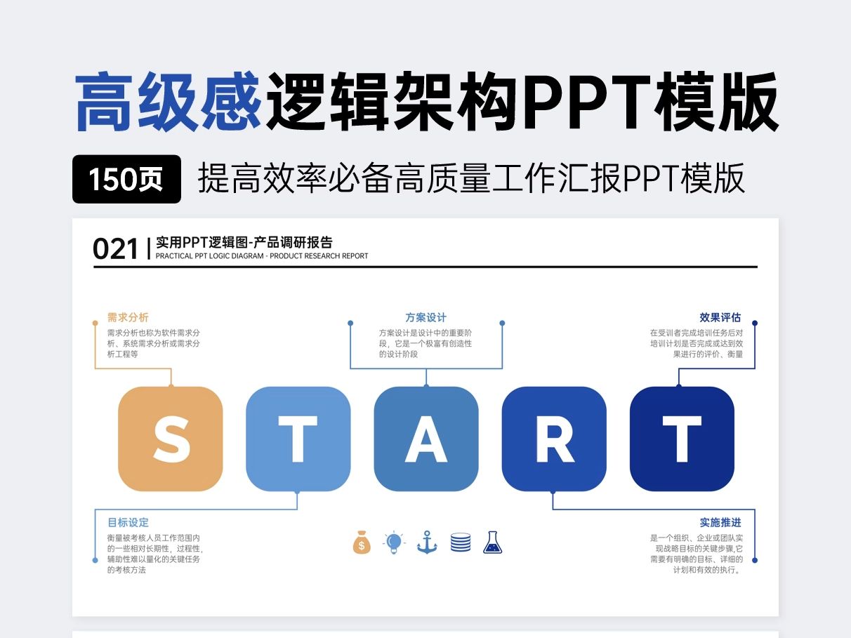 海量PPT逻辑图模版,汇报逻辑更清晰!哔哩哔哩bilibili