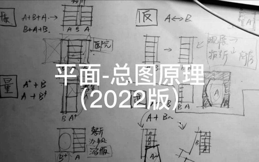 【设计基础】平面-总图原理（2022版）