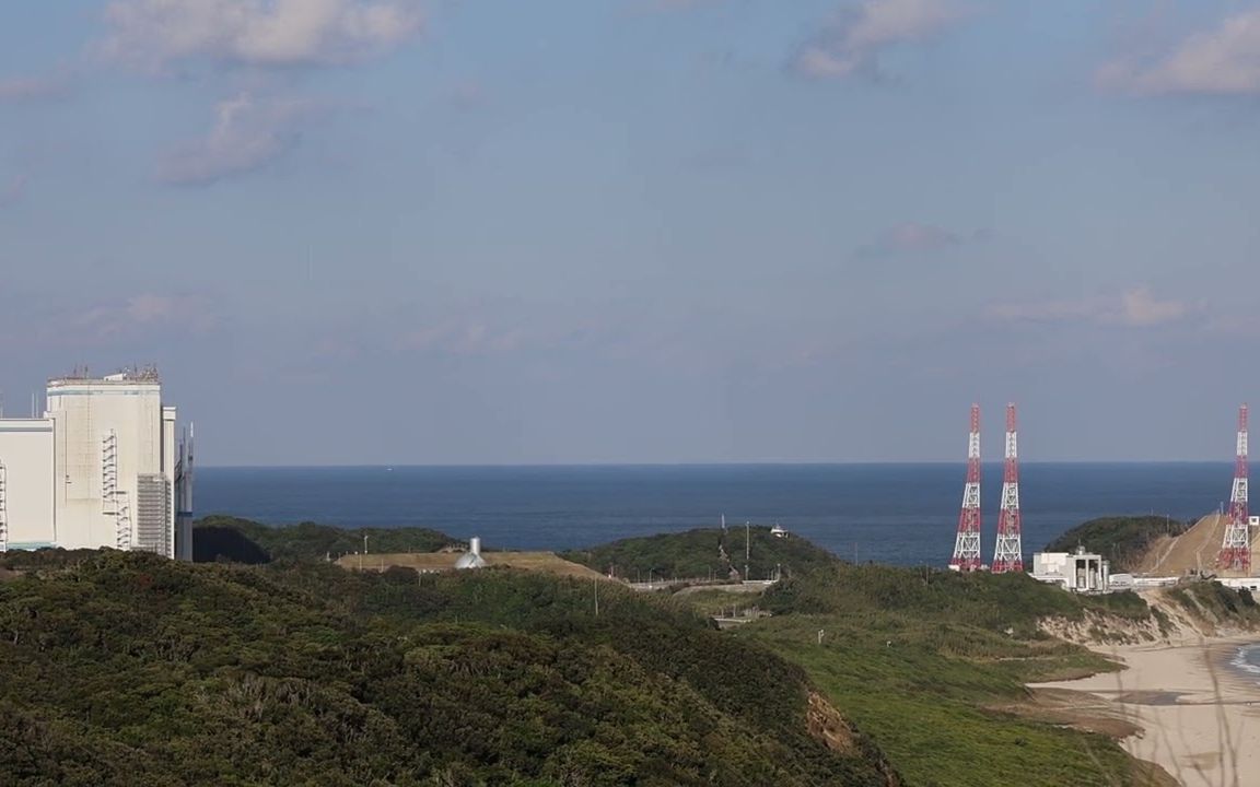 [图]H3ロケット試験機1号機の機体移動H3火箭试验机1号机机体移动