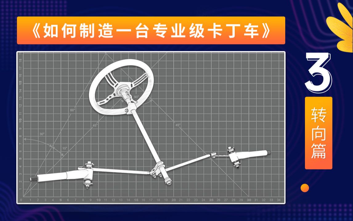 [图]【第三集: 转向篇】如何制造一台专业级卡丁车？