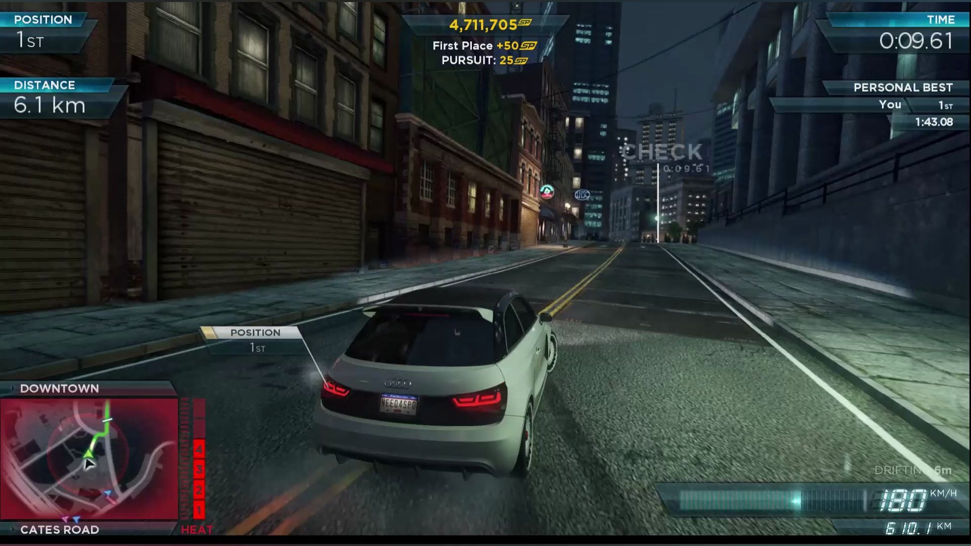 极品飞车17奥迪a1挑战系列第十一期谢尔比gt500黑名单赛事