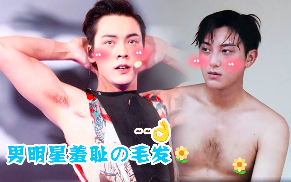 【理娱】男星体毛大赏!胡歌,鹿晗,黄子韬看到哪个你崩溃了?