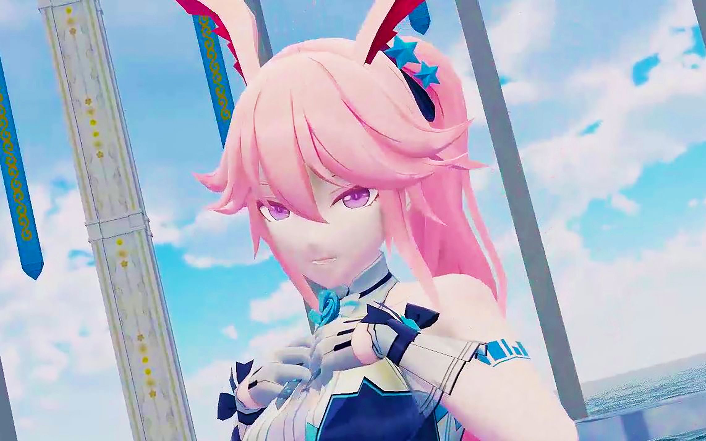 7rings八重樱冰海琴音渲染测试