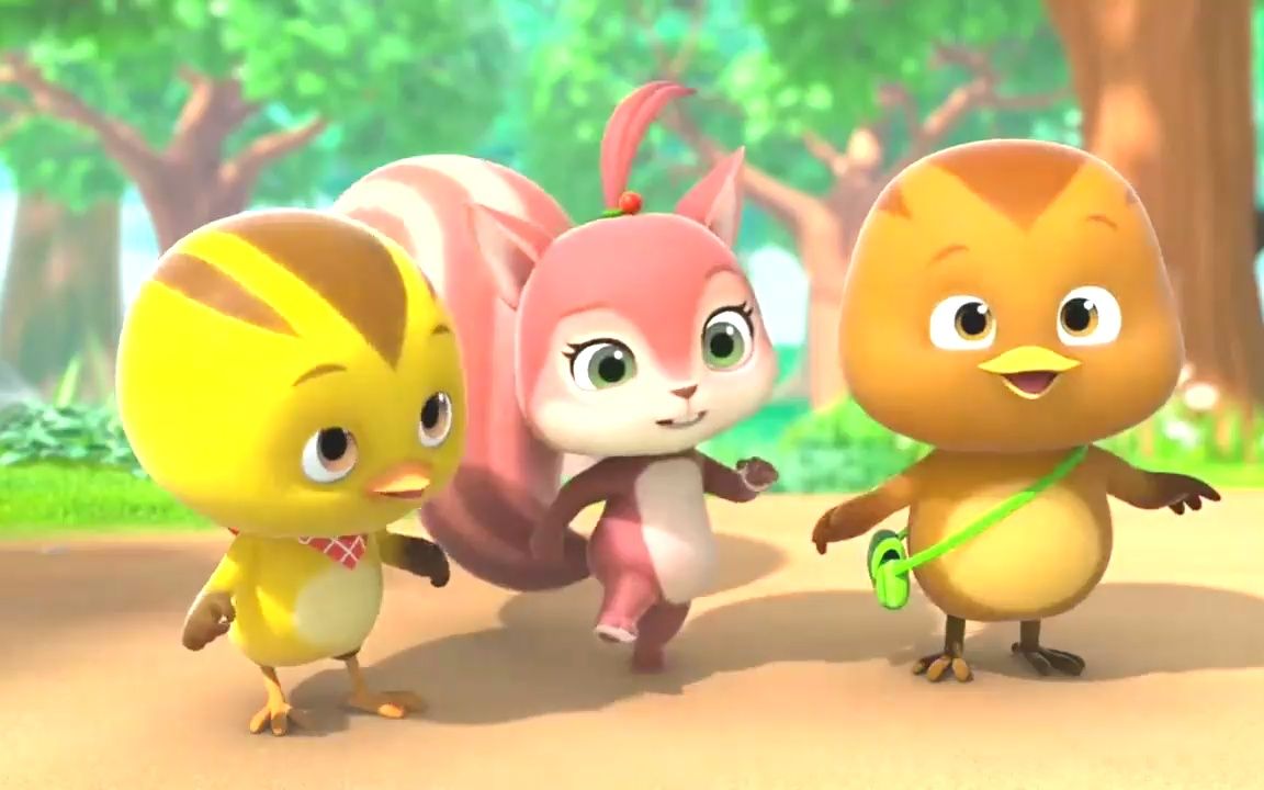 小松鼠罗米#萌鸡小队 #动画片 #儿童动画 #动画小故事 #启蒙早教