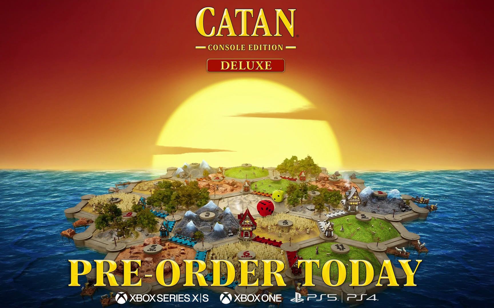 [图]CATAN® 卡坦岛 - 主机板：预售宣传片 将于2月28号发售！