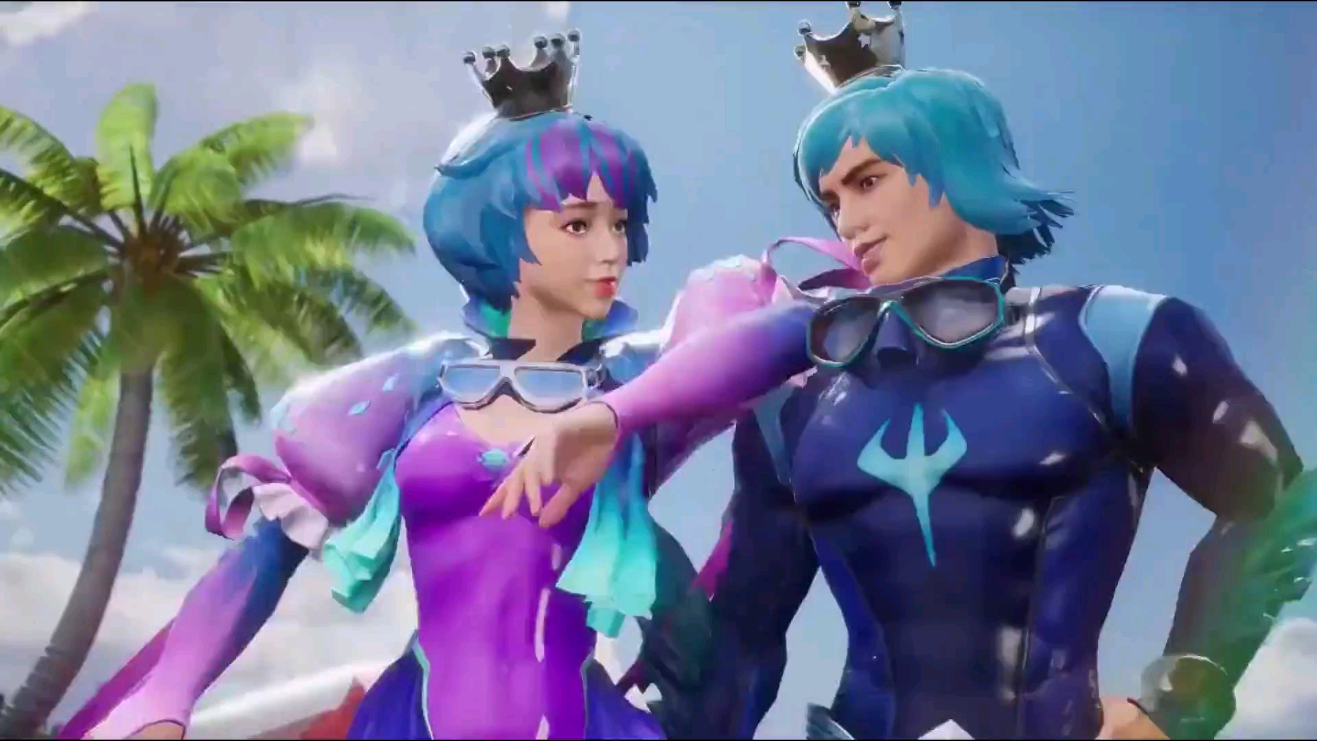 【和平精英】深海曼妙的角色皮肤开场动画短片