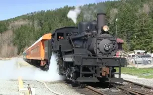 Télécharger la video: Mt Rainer Scenic Railroad April 2012 Willamette