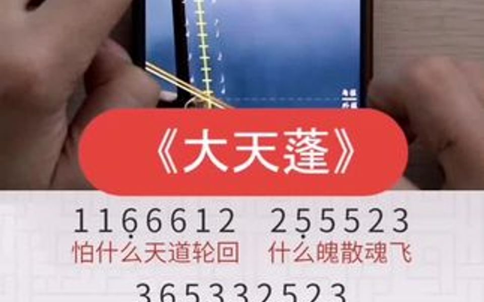 [图]《大天蓬》二胡D调简谱版，怕什么天道轮回
