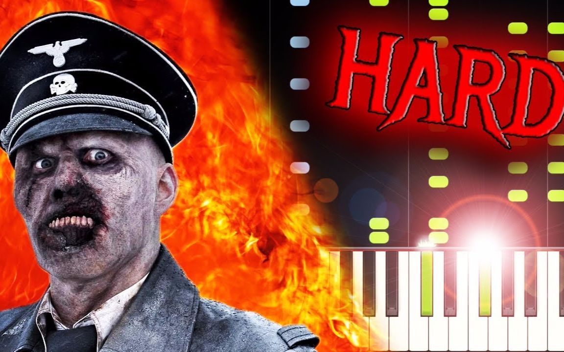 [图]钢琴下的地狱进行曲 HELL MARCH【作者:Sheet Music Boss】