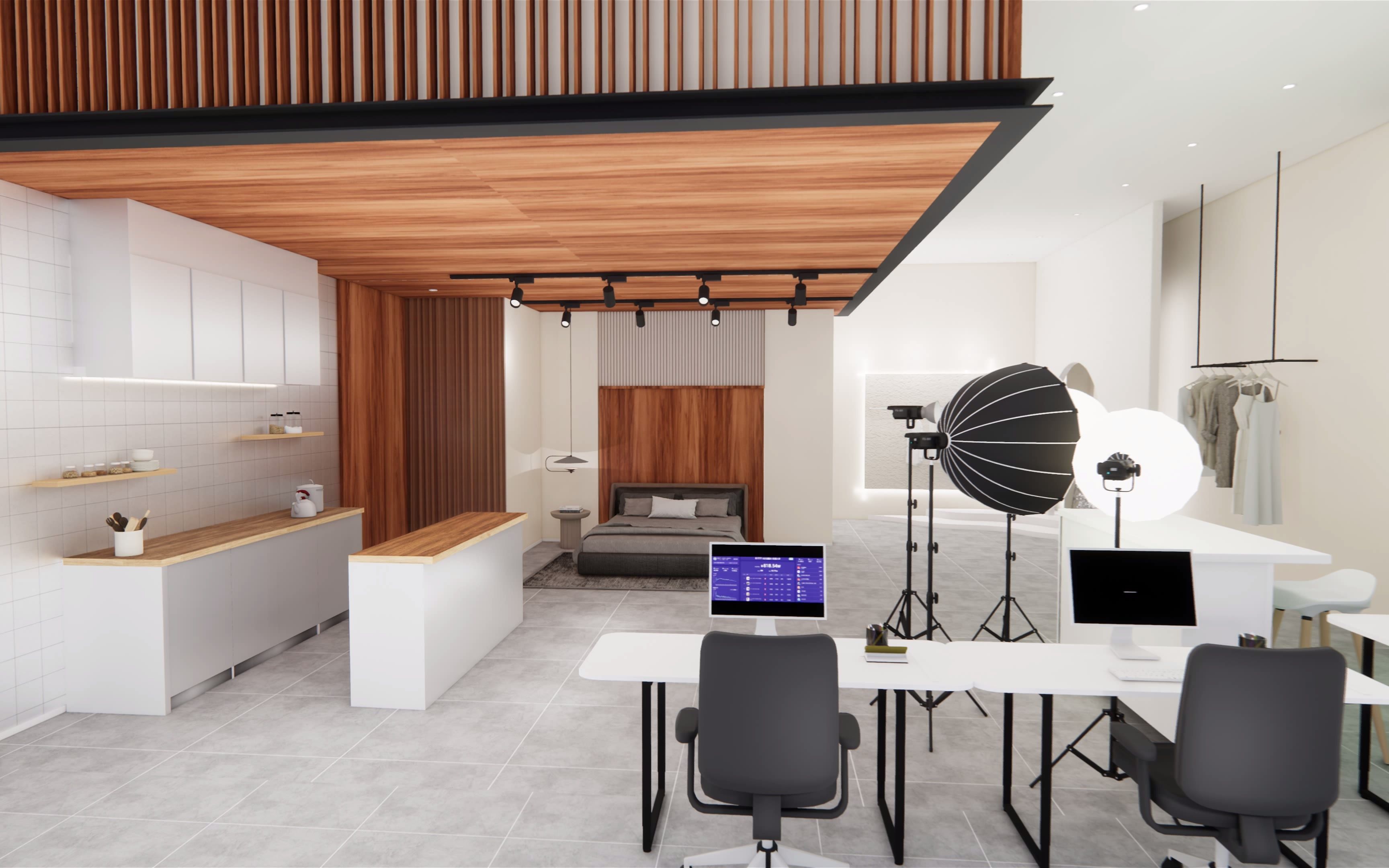 家装直播间升级